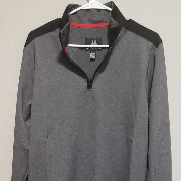 Montfort Premium Stretch  1/4 Zip Pullover Shirt - Picture 1 of 3